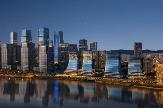 廣州國際金融城臨江大道亞朵見野飯店 廣交會展館附近的飯店