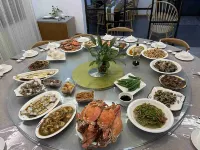 Meishu Jiuhai Seaview Villa - بار