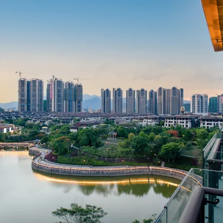 Rezen Langyue Garden Hotel Shenzhen Pingdi Liulian Subway Station