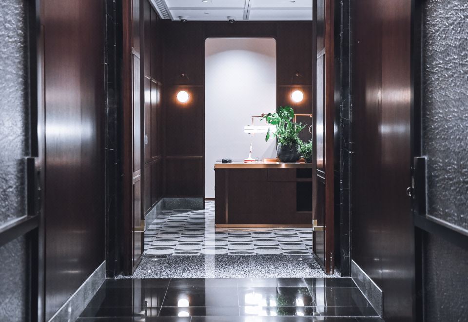 힐튼 상하이 훙차오의 외관 또는 전경 사진