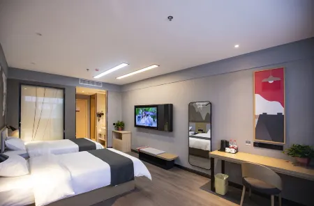 Shankee Hotel (Yuncheng Xin Bus Station) Отели в г. Юнчэн