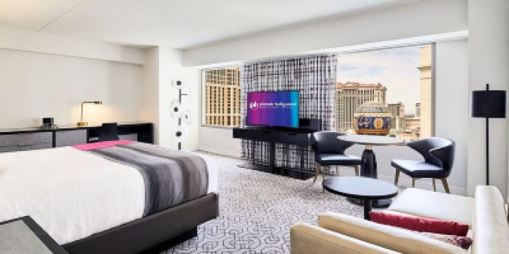 ウルトラリゾートキングサイズベッドルーム 喫煙 プラネット ハリウッド リゾート&カジノの写真