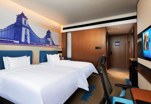 Hampton by Hilton 양저우 동역점 조식 뷔페