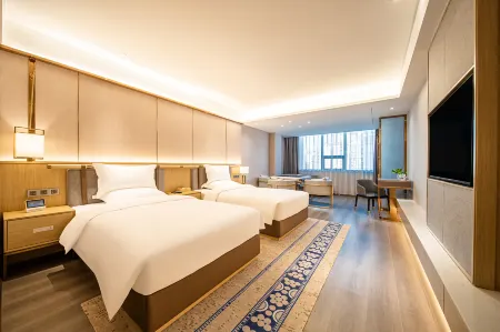 Qianjing Hotel (Duyun Center Wanda Branch) Отели в г. Дуюн