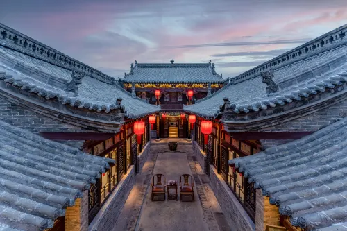 Pingyao Yueting Yushe Inn - カップル