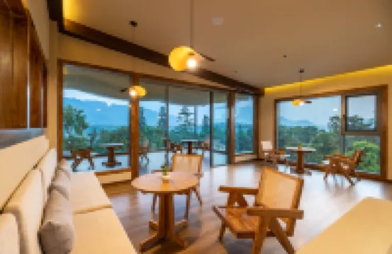 月漫山禾｜日落晚霞·Coffee·設計師觀景民宿（峨眉山零公里店）