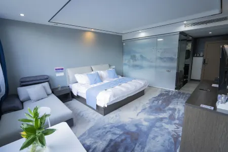 shizhiyi themed hotel Отели рядом с достопримечательностью «The Qxtd Lion Ctiy»