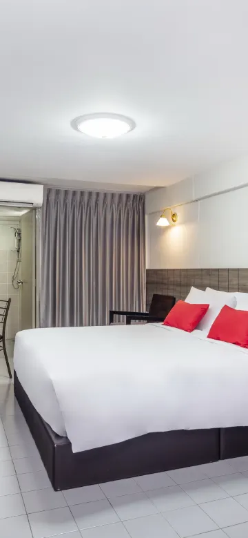 ห้องสแตนดาร์ด เตียงใหญ่ 1 เตียง