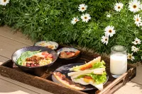 San Se Yun He (Erhai Branch, Shuanglang, Dali) - Frühstück