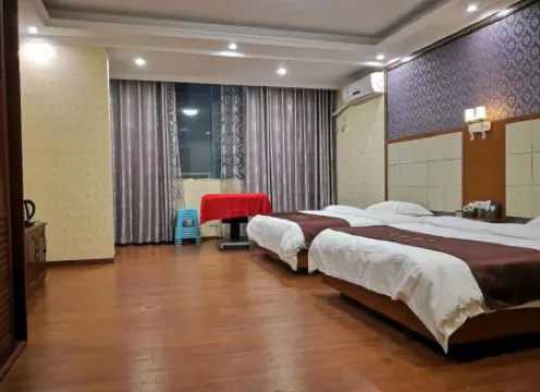 Hotels along the river