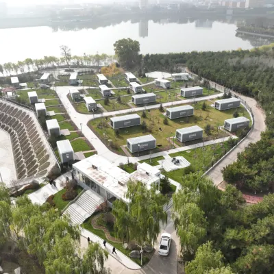 Yinghu Bay Prajna Beyond Campsite Hotels near Wutai Museum