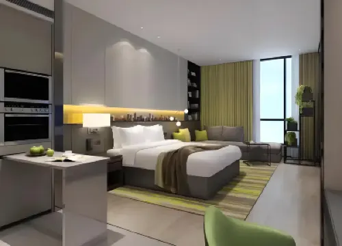 Harbin Haxi Wanda Jinjiang Fashion Apartment Hotels in Harbin Railway West Station/ Wanda Plaza