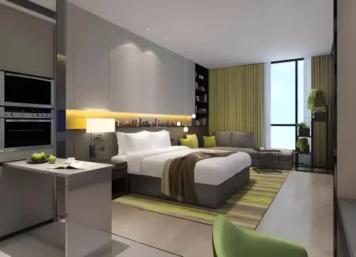 Harbin Haxi Wanda Jinjiang Fashion Apartment - Lejligheder