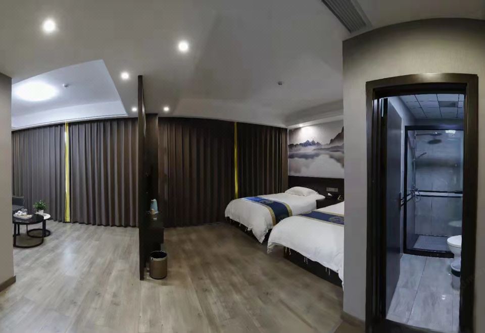 현대적인 객실 디자인