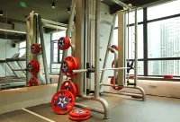 Gongyujia·Designer Light Luxury Art Hotel - salle de sport