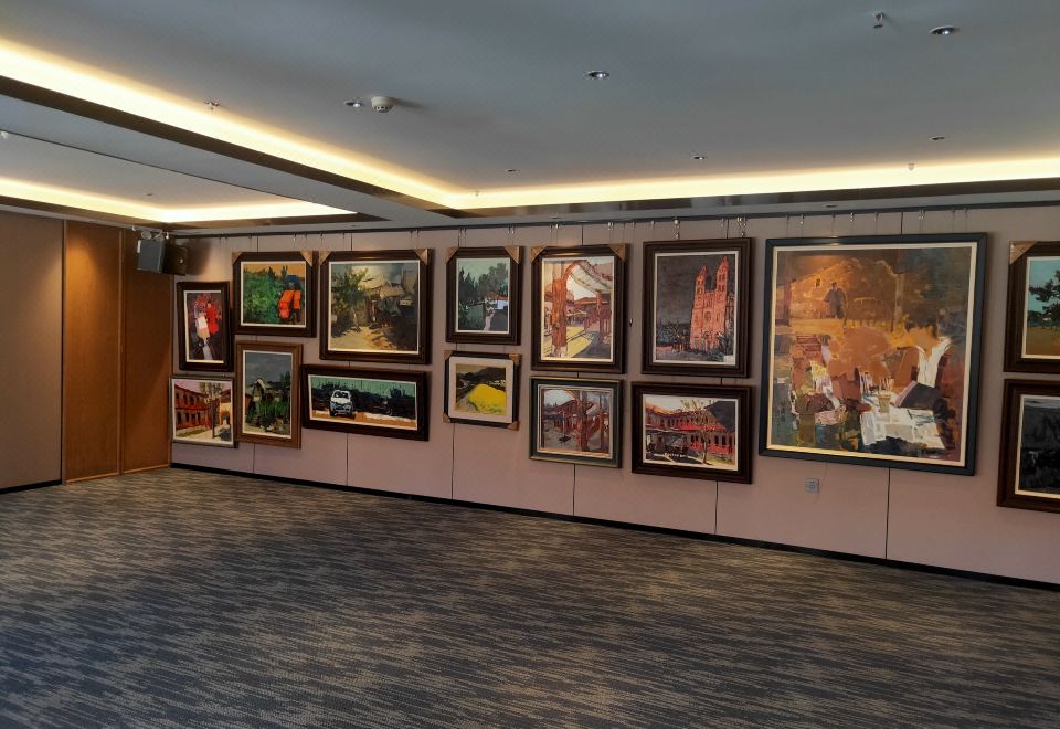 스위 호텔 칭다오의 포근한 침대