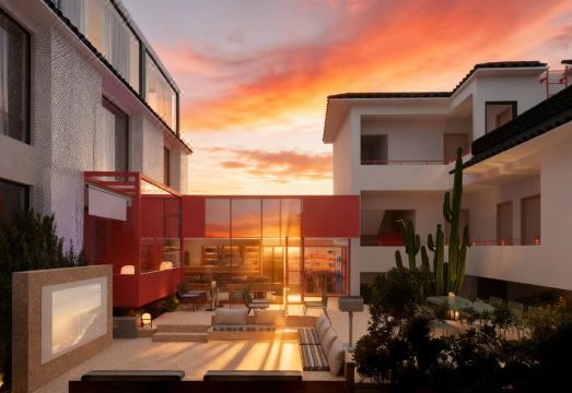 다리 업랜드 국제 유스호스텔 실내