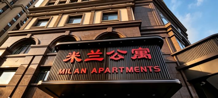 梅河口米蘭公寓智慧自助公寓(東北不夜城店) 梅河口酒店