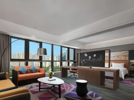 Hampton by Hilton Yangzhou Grand Canal Museum Отели рядом с достопримечательностью «Tongda College of Nanjing University of Posts and Telecommunications»