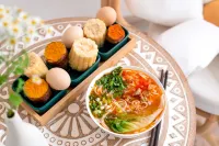 Xianshi Liangshe Inn - Frühstück