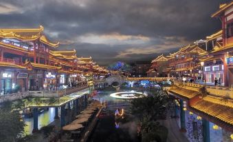 Minjiang Water Street Style Viewing Beauty Hotel