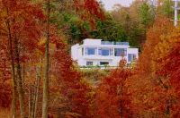 杉林晚·270°觀紅杉林·杉頂見民宿（皖南川藏線店） 宣城寧國板橋自然保護區附近的飯店