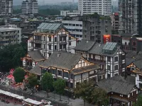 被夢叫醒江景飯店（樂山大佛景區張公橋好吃街店）