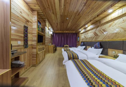 Jiuzhaigou Xintaoge Collector Inn 조식 장소