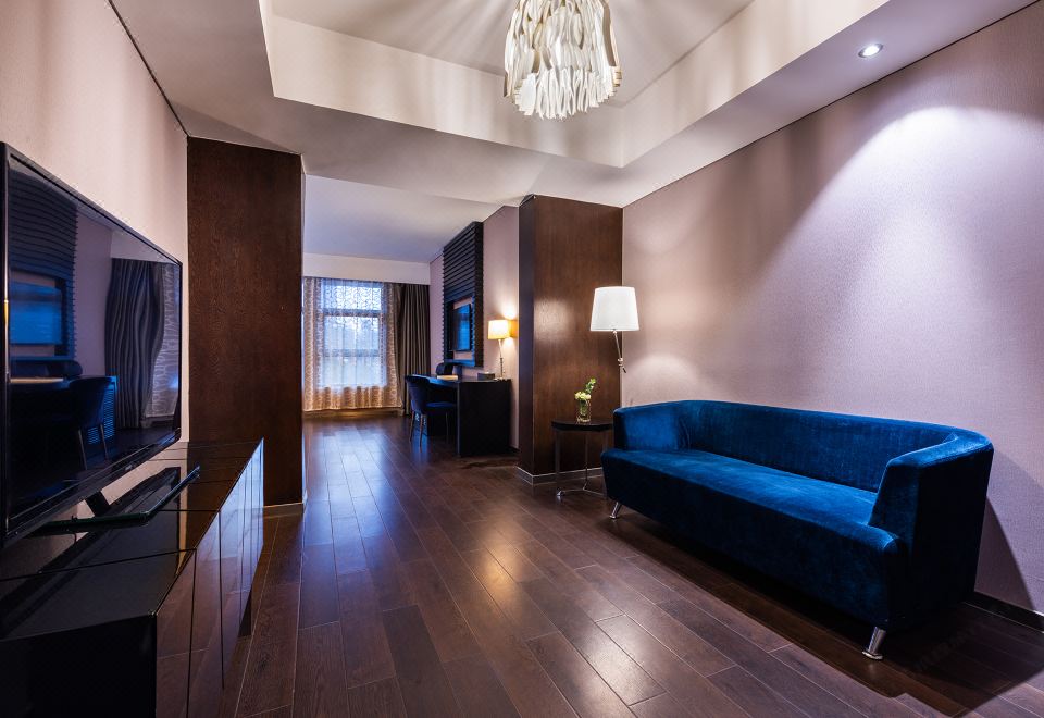 Atour Light Hotel의 깔끔한 트윈베드 룸
