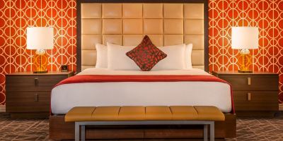 リゾートキングサイズベッドルーム・バリアフリーシャワー付き禁煙 バリーズ ラスベガス ホテル&カジノの写真