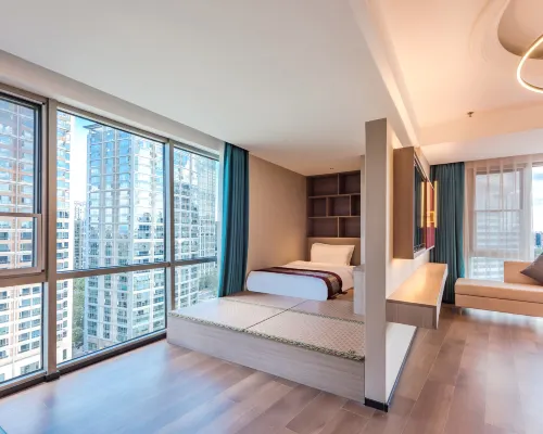 Beijing Tianchi Homeland Hotel Hoteles cerca de Complejo Empresarial y Comercial Wangjing SOHO
