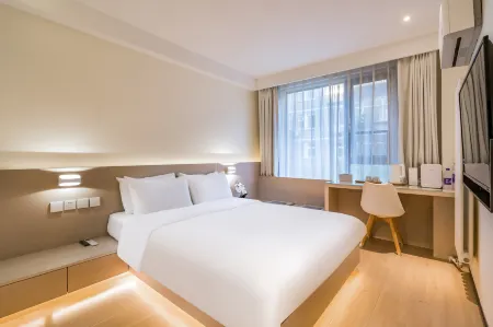 SUNLIT HOTEL (Beijing Anzhen Hospital Store) Отели рядом с достопримечательностью «Beiding Niangniangmiao»