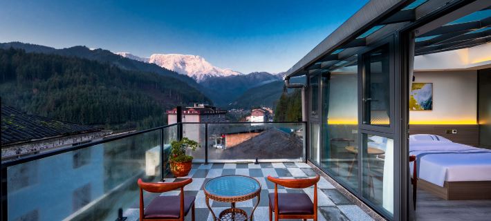 Qingquan Elegant Restaurant (Wawu Mountain Scenic Area) โรงแรมในหงหยา