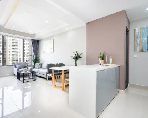 MIN' Apartment - Rivergate Residence Downtown BUI VIEN - FREE POOL 第四郡附近的飯店