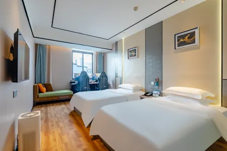 Timo Hotel (Nanjing Confucius Temple Scenic Area Pedestrian Street Branch) Отели рядом с достопримечательностью «Nanjing Institute of Space Management»