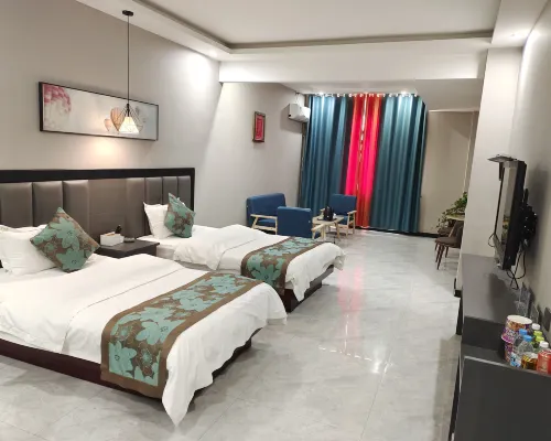 Dingbian Pengde Hotel Hotéis em Condado de Dingbian