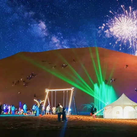 Desert Stargazing Wuhu Adventure Camping Base
