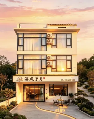Meizhou Island Haifeng Yuyue Novina 180° Seaview Designer Vacation Apartment - Bãi biển