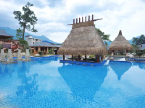 รีสอร์ทน้ำพุร้อนนานาชาติเขาวูกง รงหยวน โรงแรมในอันฟู