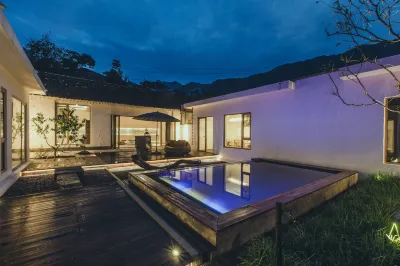 Beijing Fuxi Shanhai Guofeng Private Tang Resort Homestay Hotel di Huairou Scenic Area