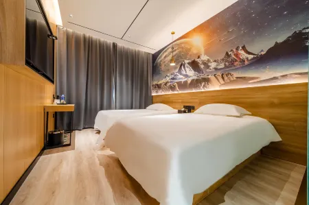 Jumofang Smart Hotel (Shijiazhuang Zhonghua North Street) Отели рядом с достопримечательностью «Hebei Institute of Physical Education»