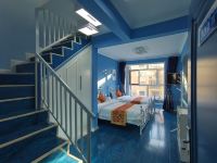 张家口四季公寓 - 汤Inn蓝色跃层主题房