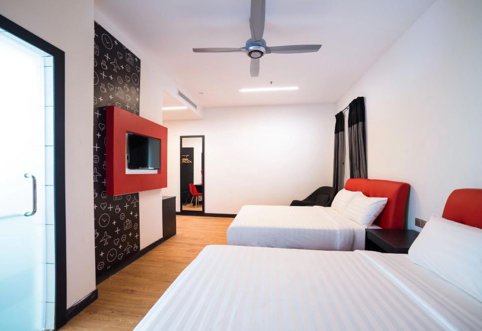 쿠알라룸푸르 공항 호텔 로비 전경