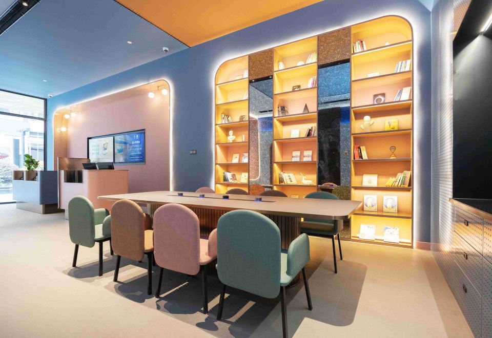 상하이 화징 주변 풍경