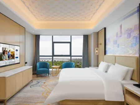 Hampton by Hilton Yinchuan Jinfeng Отели рядом с достопримечательностью «Chengtian Temple Pagoda»