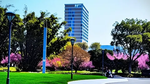 Lishui University Academic Exchange Center Hotel (Yinxiang Xicheng Qizilou Branch) in Lishui