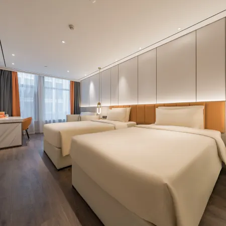 Shanghai Wujiaochang INNO Chuangzhi Atour X Hotel Отели рядом с достопримечательностью «Стадион «Цзянвань»»