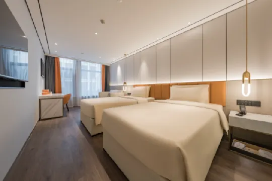 Shanghai Wujiaochang INNO Chuangzhi Atour X Hotel Отели рядом с достопримечательностью «China Martial Museum»