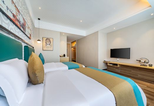 객실 침구 및 인테리어