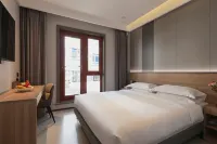 Floral Hotel·Blue Ocean Yishu (Dalian Jinshitan Branch) 성탕/성당 작은 교토 상가 주변 호텔